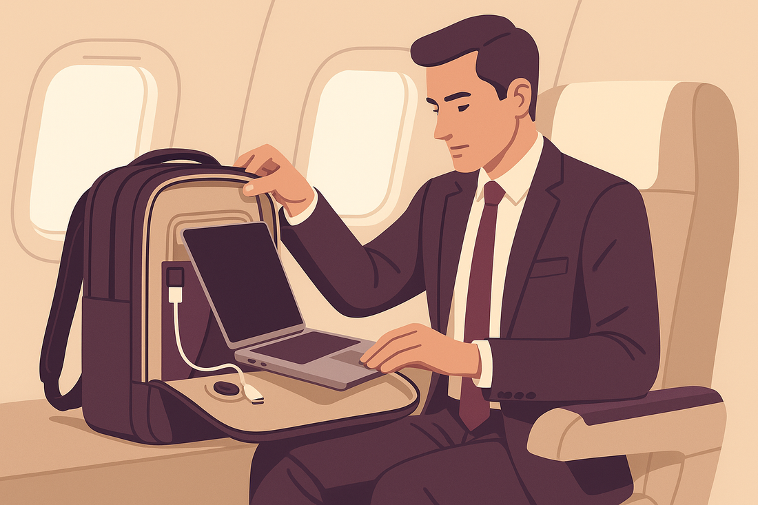 Comment rester productif en déplacement : votre bureau nomade en 10 secondes